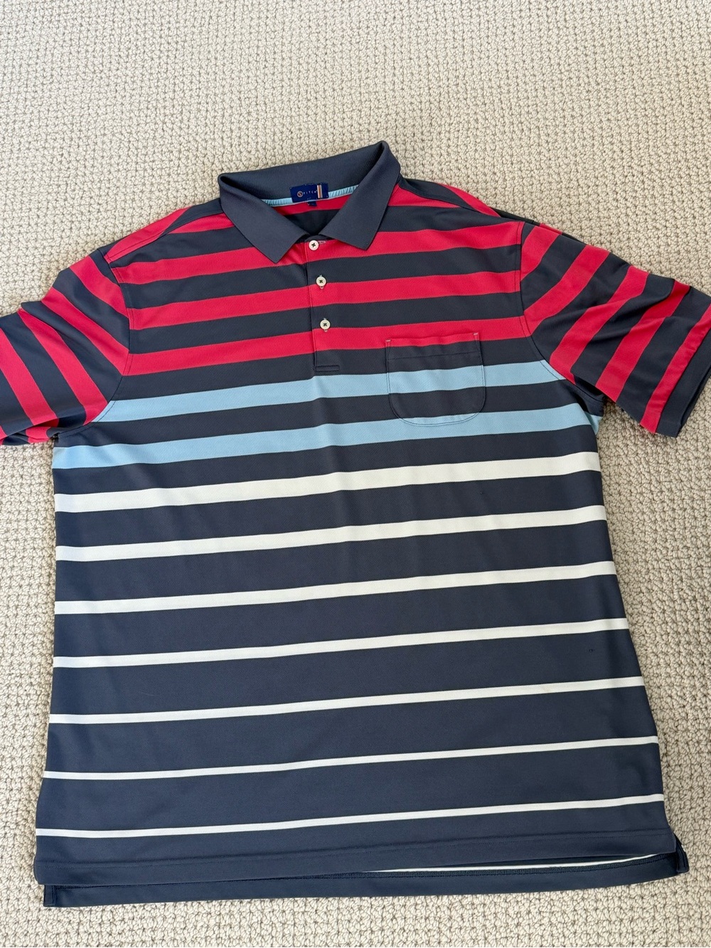 Men's Stitch golf polo size XL